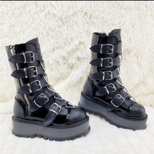 BRAND NEW DEMONIA SLACKER BOOTS